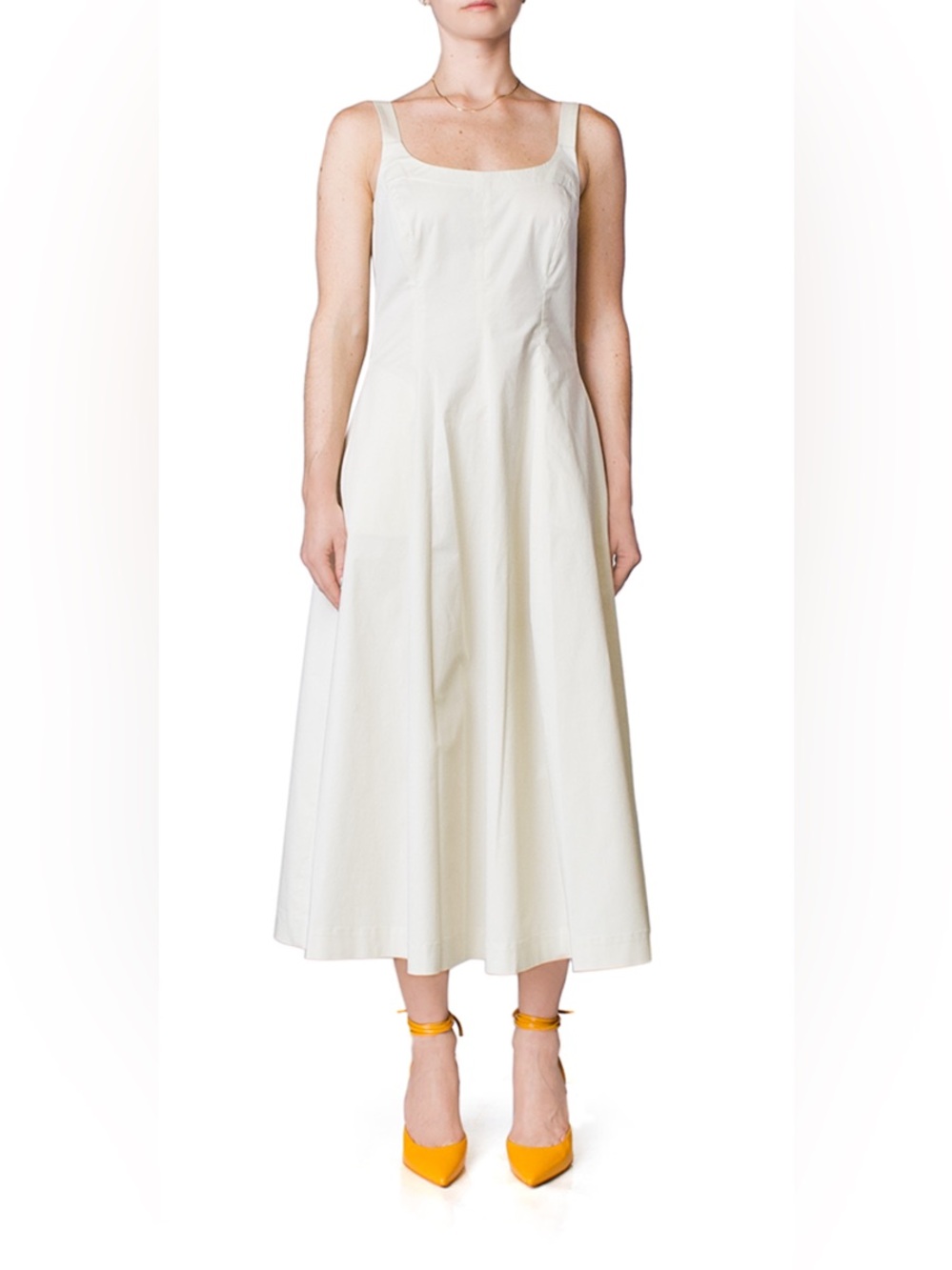 Vince Paneled Slip Midi Dress Women’s Size 4